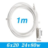 24V 80W 6x20mm Silikon Isıtıcı Fişek-1 Metre(500 Derece) thumbnail 3