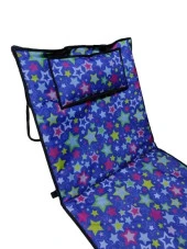 Hobi Store Katlanabilir Çanta Şezlong ( Blue Star ) - 5