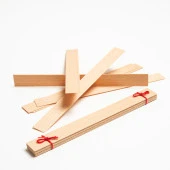 Ahşap Mum Fitili 100 Adet ( 15mm x 150mm x 0,5mm ) thumbnail 1