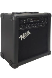Midex MGA-25XBK Şarjlı Elektro Gitar Amfisi 25 WATT Gain Bluetooth Usb Distortion - 4