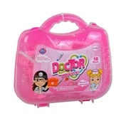Doktor Set Çantalı Pembe Hobitoys - 1