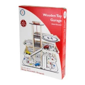 Toysilla Ahşap Asansörlü Otopark Oyuncak Araba Garajı - T3101 - 7