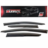 SUNPLEX Vw caddy cam rüzgarlığı mugen tip sunplex 2021+ thumbnail 2