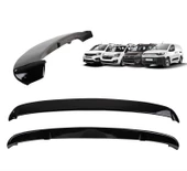 AUTOGP Fiat doblo 4 bagaj üstü spoiler siyah boyalı plastik 2023+ - 1