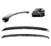 AUTOGP Mercedes vito bagaj üstü spoiler siyah boyalı plastik 2015+ - 1