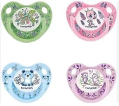 121 HANYMİSH RAİNBOW SİLİKON DAMAKLI EMZİK NO:1 - 1