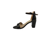 Merry Pace Tek Bant 7 cm Kalın Topuklu Günlük Kadın Sandalet Topuklu Ayakkabı - 6