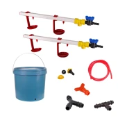 TavPet Nipel Tavuk Suluğu 20 Lt Depolu Askılı Çanaklı (Set/2) - 1