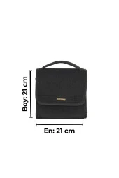 Mini Araç Bagaj Çantası Araba Bagaj Organizer Bagaj Düzenleyici Çanta Oto Bagaj Düzenleyici Siyah thumbnail 2