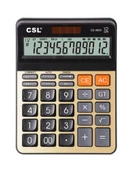 CSL CS-3809 12 Hane Masa Tipi Hesap Makinesi thumbnail 2