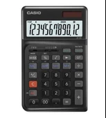 Casio JE-12E-BK Siyah 12 Hane Masa Üstü Ergonomik Tuşlu Hesap Makinesi thumbnail 2