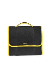 Mini-Midi-Maxi 3'lü Bagaj Çantası Seti, Kenar Renk Sarı thumbnail 4