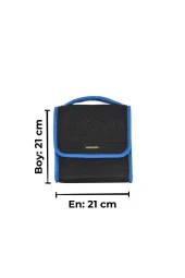 Mini-midi-maxi 3lü Bagaj Çantası Seti, Kenar Renk Mavi thumbnail 8