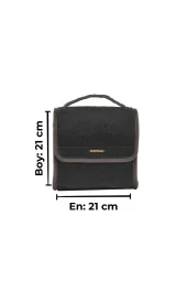 Mini-Midi-Maxi 3'lü Bagaj Çantası Seti, Kenar Renk Gri thumbnail 8