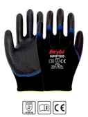 Beybi NMF120 10 bEDEN 12Lİ Mikro Köpük 1-2 Nitril Kaplı Polyester Örgü Eldiven thumbnail 1