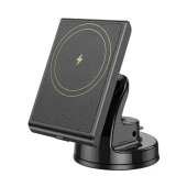 Coofbe Torpido Üzeri Magsafe 15W Kablosuz Araç Şarjı Telefon Tutucu İphone 12 13 14 15 Pro Max Uyumlu - 1