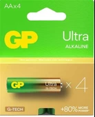 Gp LR6 AA Boy Ultra Alkalin Kalem Pil 4'lü Paket GP15AU-U4 thumbnail 2