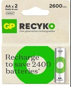 GP AA 2600 mAh Şarjlı Kalem Pil 2'li Paket GP270AAHCEMTR-2GB thumbnail 2