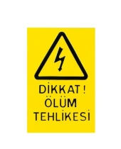Büyük Ölüm Tehlike Levhası - 1