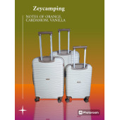 ZEYCAMPİNG KIRILMAZ SİLİKON 3 LÜ SET VALİZ BAVUL SEYAHAT ÇANTASI - 1