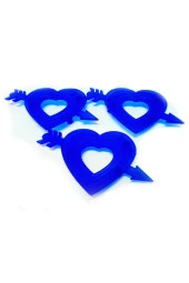 Bisiklet - Motosiklet Jant Süsü Kalp Modeli - 3