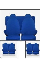 FIAT PANDA Uyumlu Servis Kılıfı mavi - 3