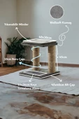 Pet Dreams Forcats Lüks Kedi Tırmalama, Minderli, Yıkanabilir Dinlenme Alanı - 2