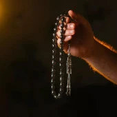 Gümüş İşlemeli Kuka Tesbih thumbnail 2