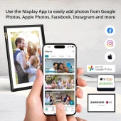 Nixplay 10.1 Inc WiFi Dokunmatik Ekran Dijital Resim Çerçevesi - 3