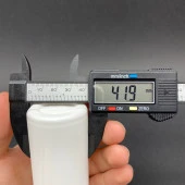 100 cc Beyaz PE Sert Şişe  - Beyaz Kapaklı- 100ml Kapaklı Plastik Şişe- x 10 Adet thumbnail 3