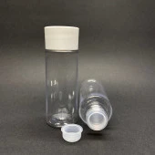 100 cc Silindir Kalın Sert Şişe  - Beyaz Kalın Kapaklı- 100ml Kör Tıpalı Ağız çapı 24mm - x 10 Adet thumbnail 1