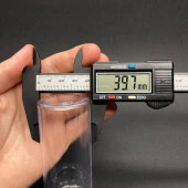 100 cc Silindir Kalın Sert Şişe  - Beyaz Kalın Kapaklı- 100ml Kör Tıpalı Ağız çapı 24mm - x 10 Adet thumbnail 3