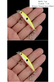2 Adet 5 gr Rapala Lures Suni Balık Yemi Yapay Balık Yemi Lrf Yem At çek Balık Yemi - 5