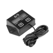 DT1112 Dijital 2 Zamanlı Motor Takometre Saat Ölçer Rpm - 2