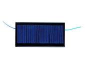 Küçük Mini Güneş Paneli 8cmx4cm 4,5Volt 0,2A + ve - Uç Kablolu - 1