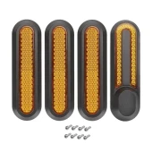 Xiaomi Pro / Pro2 Scooter Reflektör / Vida Kapağı (Sarı) - 1
