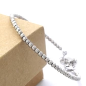 925 Ayar Gümüş Dorika Toplu Bileklik GBLK-100 - 4