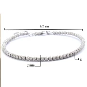 925 Ayar Gümüş Dorika Toplu Bileklik GBLK-100 - 3