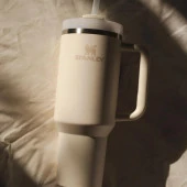 Stanley Quencher Pipetli Termos Bardak 1.18 Lt Krem - 11