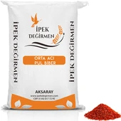 İpek Değirmen 500 GR Halis Acı Pul Biber Yemeklik Baharat İştah Arttırır - 1