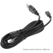 Cosmostech PS3 Kol Controller Gamepad için Uyumlu Joystick Şarj Kablosu thumbnail 7