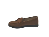 Yüce 701Z İç Dış Hakiki Deri Ortopedik Jel Taban Günlük Kadın Babet Ayakkabı - 2