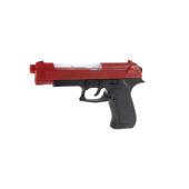 Oyuncak Tabanca Kırmızı Işıklı Sesli 22 Cm - 1