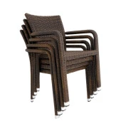 Sunsire 100x200  Rattan Bahçe Masa Takımı | Rehome thumbnail 5