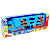 King Toys Yarış Parkurlu Taşıyıcı Tır Mavi 1033 ARABASIZ Mavi thumbnail 1