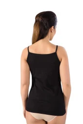 6 Adet Lüx Drm Bayan Ribana İp Askılı Atlet Renk Seçenekli 050 thumbnail 2