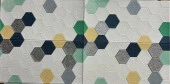 Renkli Duvarlar Kendinden Yapışkanlı Petek Desen Kreş Çoçuk Odası Salon Kreş Duvar Kağıdı Paneli 70x35cm1 Adet NW153 - 3