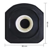 KOBB KBV12F 12V Araç Süpürgesi İçin Yedek HEPA Filtre thumbnail 6