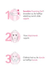 Bioderma Sensibio Foaming Gel Hassas Ve Normal Ciltler Durulanan Micellar Yüz Temizleme Jeli 500 ml - 3
