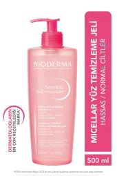 Bioderma Sensibio Foaming Gel Hassas Ve Normal Ciltler Durulanan Micellar Yüz Temizleme Jeli 500 ml - 7